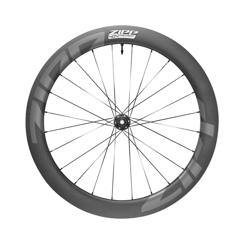 Zipp 404 Firecrest Tubeless Disc Brake Road Wheel (Black) (Front) (12 x 100mm) (700c) (Centerlock) (A1)