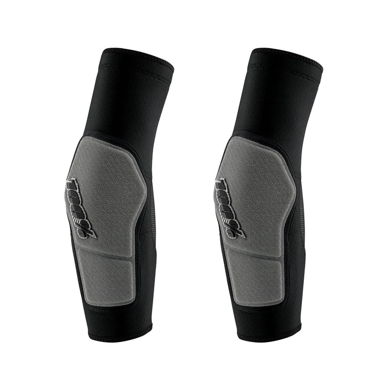 100% Ridecamp Elbow Guards (Black/Grey) (M)