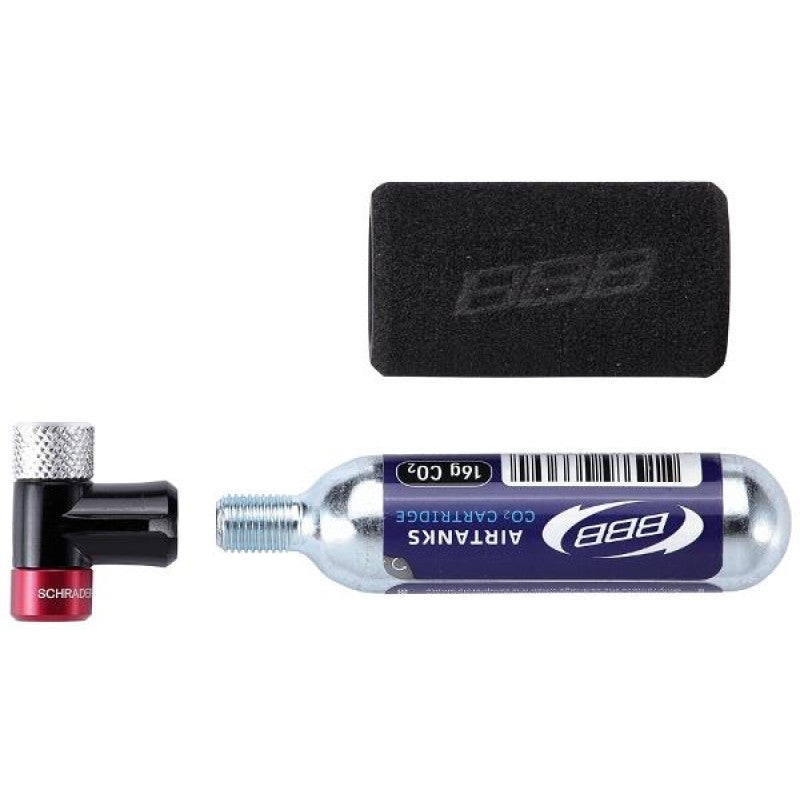 BBB ‘AIRSPEED’ CO2 INFLATOR (1x 16gm Cartridge Inc)