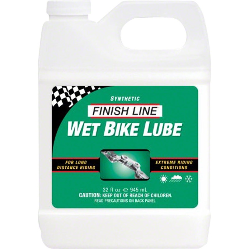 Finish Line WET Bike Chain Lube – 32oz Bulk