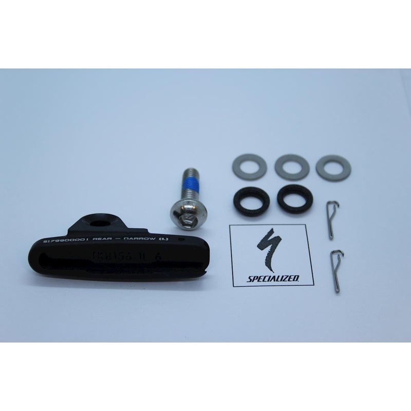 Specialized 2016-17 Venge Vias Rear Rim Brake Pad Holder (Black) (Revised) (Left) (Narrow Rim)