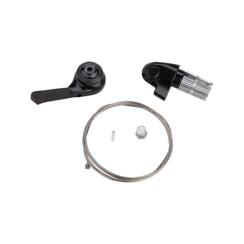 Microshift Bar End Shifter (Black) (Right) (8 Speed) (Shimano Compatible)