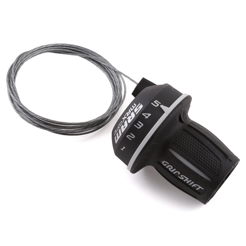 SRAM MRX Comp Grip Shifters (Black) (Right) (5 Speed) (For Shimano Derailleurs)