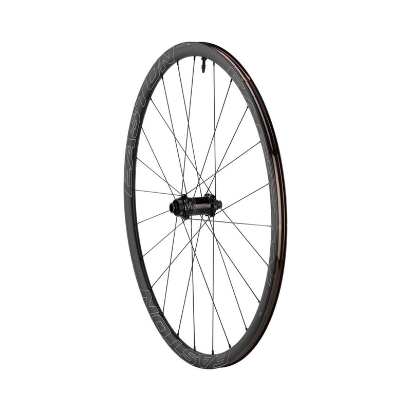 Easton EA90 SL Disc Clincher Front Wheel (Black) (QR/12/15 x 100mm) (700c) (Centerlock) (Tubeless)