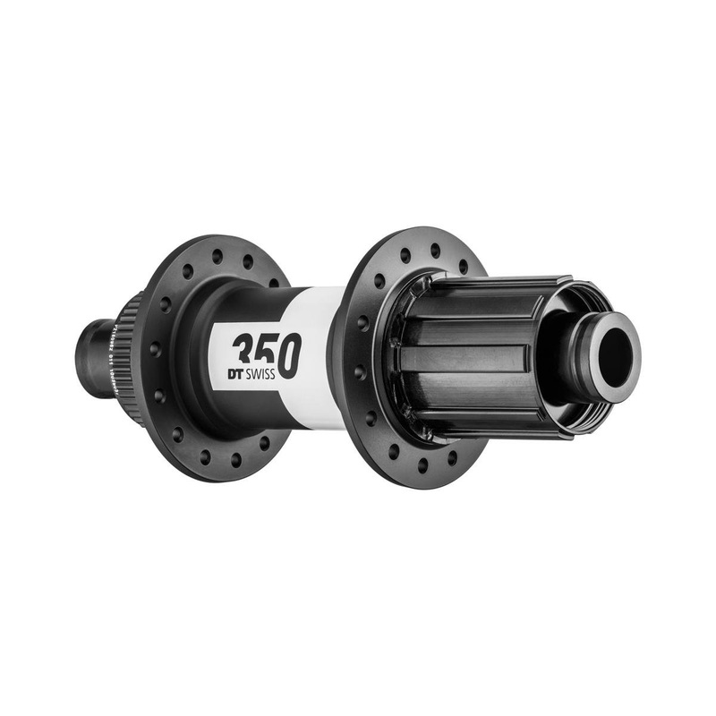 DT Swiss 350 Rear Hub (Black) (12 x 142mm) (Centerlock) (Shimano HG) (32H) (J-Bend)
