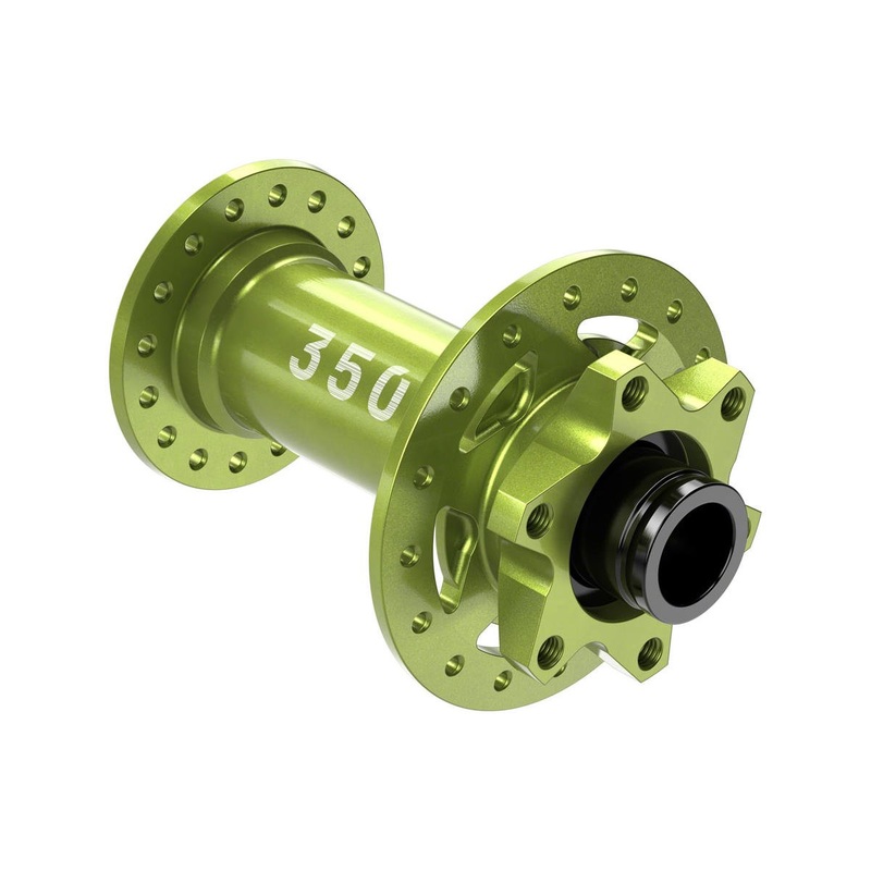 DT Swiss Limited Edition 350 Hubs (Green) (Front) (15 x 110mm) (32H) (6-Bolt)