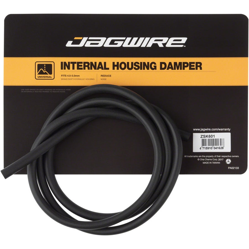 Jagwire Housing Damping Foam Internally Routed Frames fits 4.0-5.0mm Housing 1.5 Meters BLK