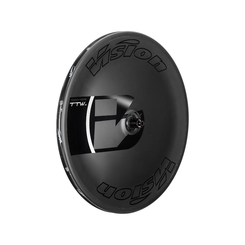 Vision Metron TTW Rear Disc Wheel (Black) (Centerlock) (Shimano HG 11/12) (700c) (12 x 142mm)