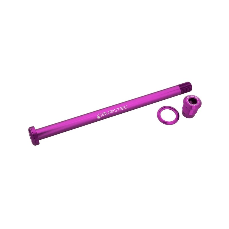 Burgtec Pivot 185.3mm UDH Rear Axle (Purple Rain)