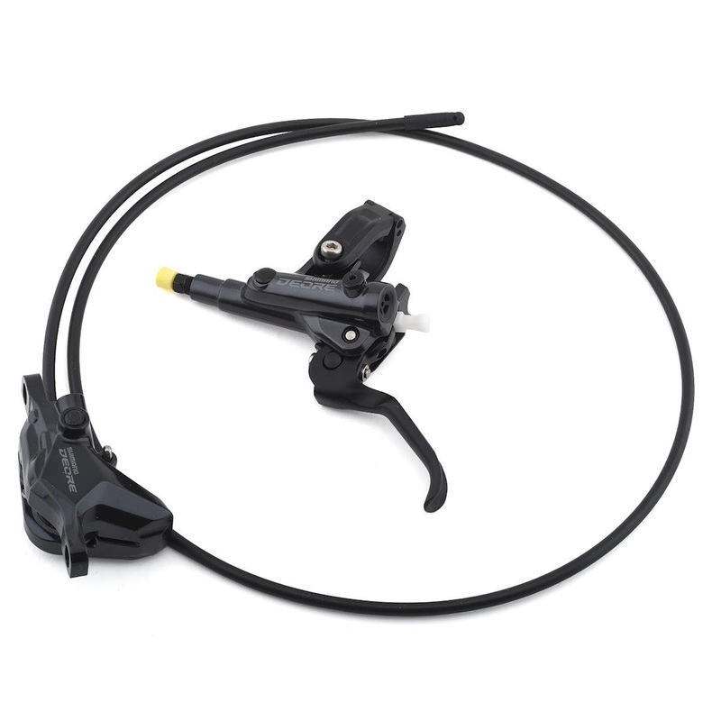 Shimano Deore M6100 2-Piston Hydraulic Disc Brake Set (Black) (Metal Pad) (Left) (Caliper Included) (Post Mount)