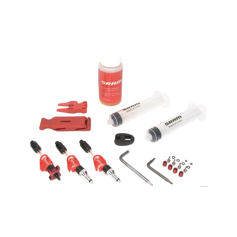 SRAM Standard DOT Brake Bleed Kit (V2) (Oil Included) (For SRAM X0, XX, Guides & Road Hydraulic)