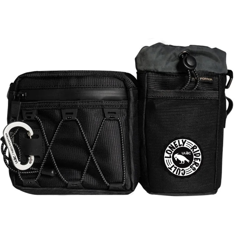 ULAC Dual Handlebar Bag Krosstrek 3.3L with Carabiner Black