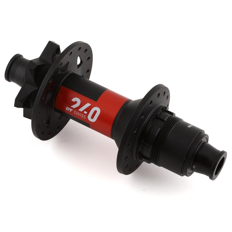 DT Swiss 240 Disc Brake Hubs (Black/Red) (6-Bolt) (SRAM XD) (Ratchet EXP) (12 x 148mm (Boost)) (32H) (J-Bend)