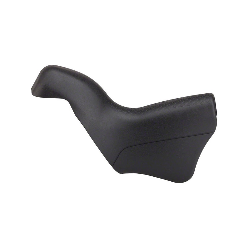 Microshift External Routing Drop Bar Lever Hoods (Black) (Pair)