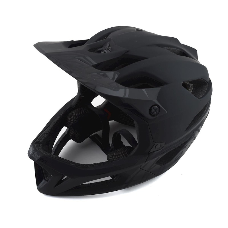 Troy Lee Designs Stage MIPS Helmet (Stealth Midnight) (M/L)