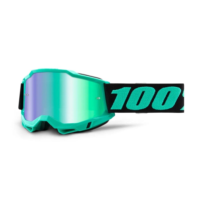 100% ACCURI 2 Goggle Tokyo with Green Mirror Lens
