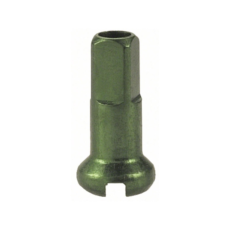 DT Swiss Alloy Nipples (Green) (1.8 x 12mm) (Box of 100)