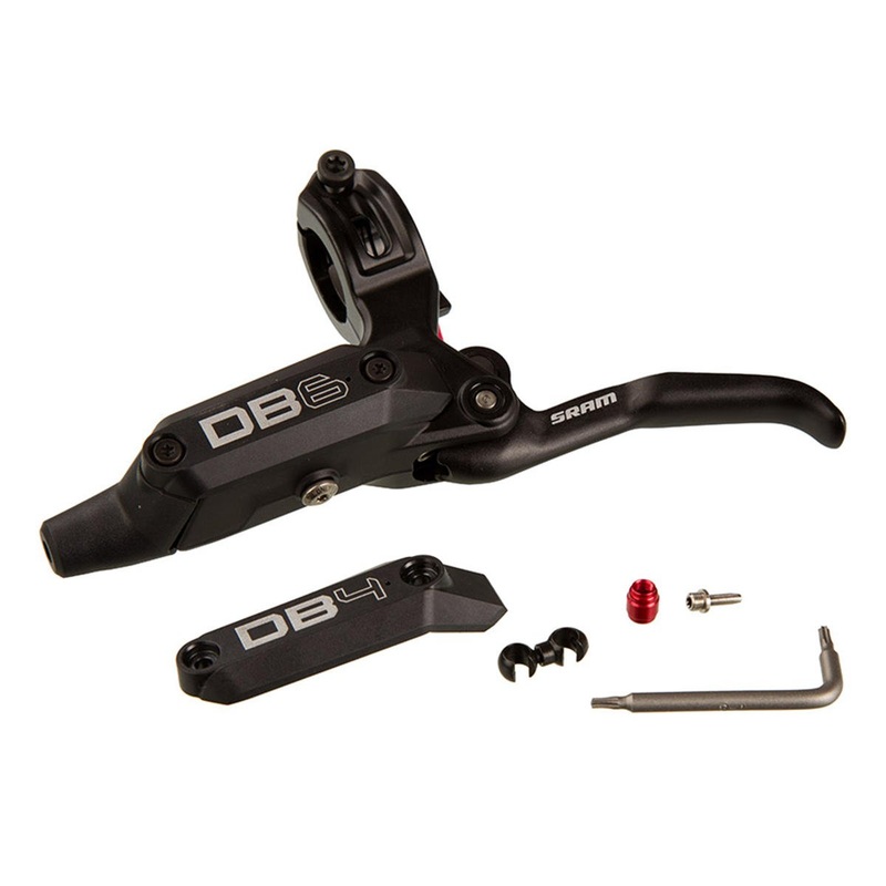 SRAM DB4/DB6 Disc Brake Lever Assembly (Black) (Left) (Aluminum Lever) (No Caliper)