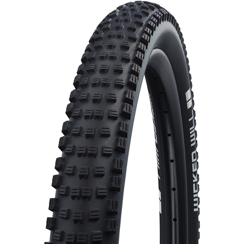 Schwalbe Wicked Will Tire – 27.5 x 2.6, Clincher, Folding, Black, Performance Line, Addix