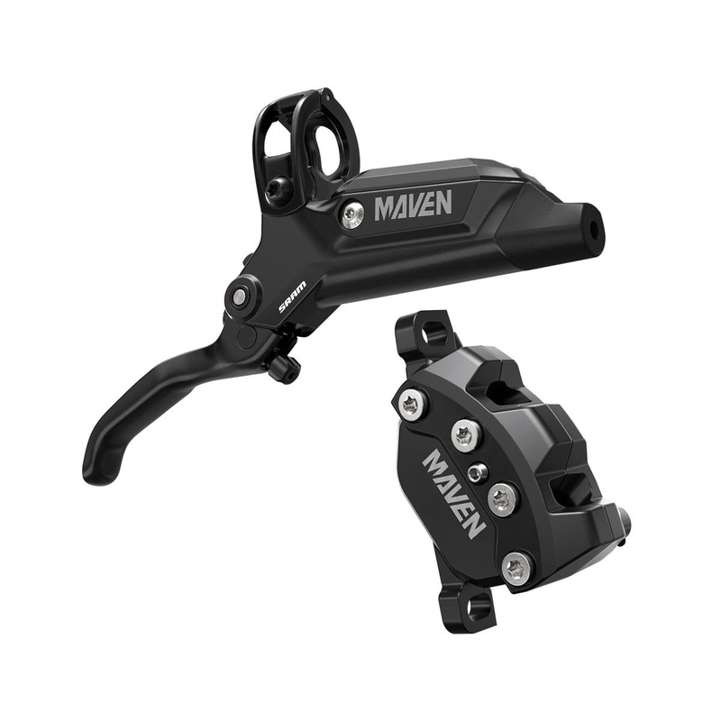 SRAM Maven Hydraulic Disc Brake (Diffusion Black Anodized) (Post Mount) (Front) (Caliper Included) (A1)