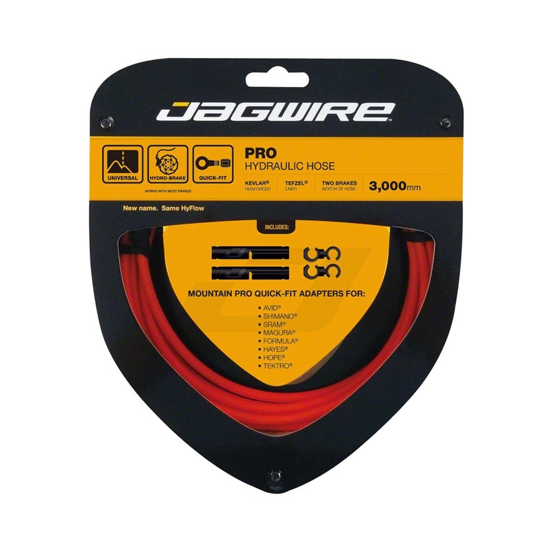 Jagwire Mountain Pro Hydraulic Disc Hose Kit (Orange) (3000mm) (Requires Jagwire Mountain Pro Quick-Fit Kit)