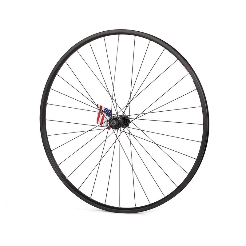 Sta-Tru Alloy Front Road Wheel (Black) (QR x 100mm) (700c)