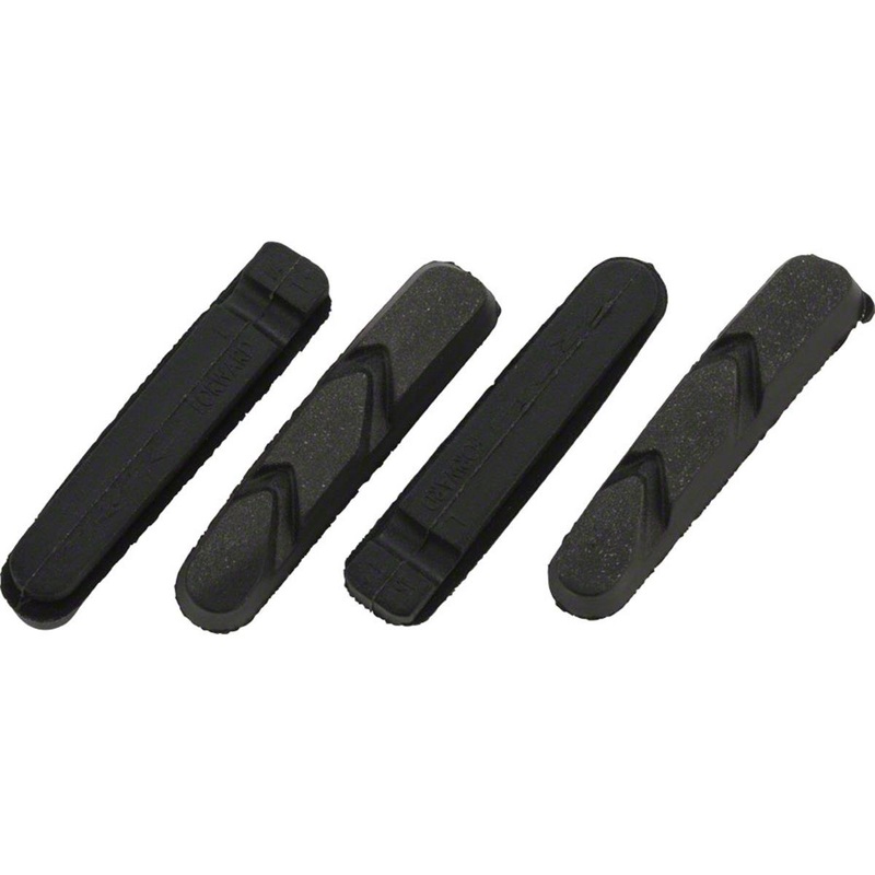 TRP High Performance Road Caliper Brake Pad Inserts (Black) (2 Pairs) (For Shimano/SRAM)