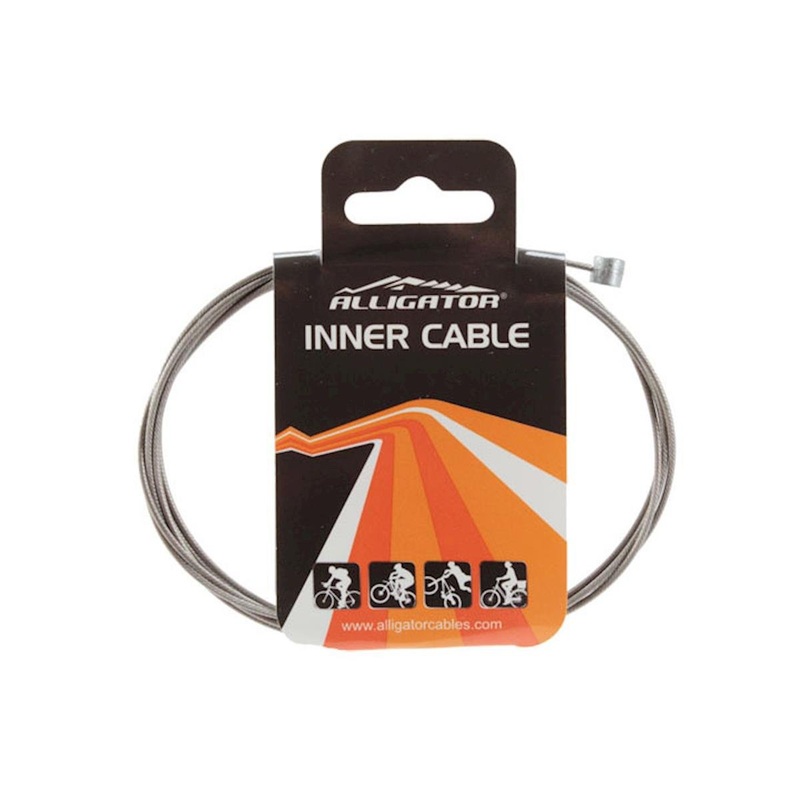 Alligator X-Long Mountain Brake Cable (Stainless) (1.6 x 3000mm) (1) (1.6mm) (3000mm)