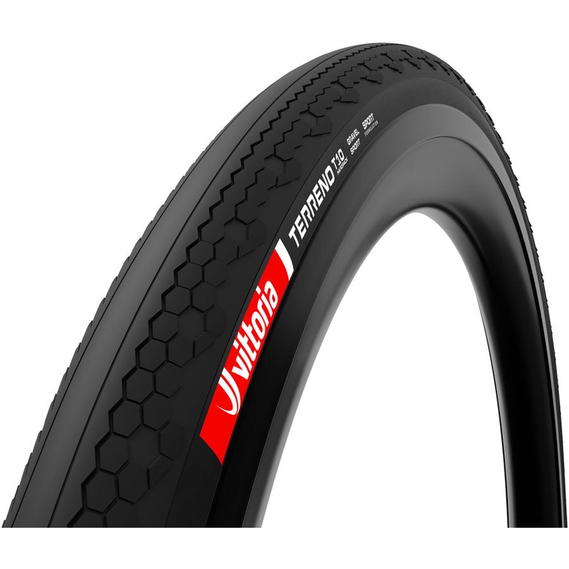 Vittoria Terreno T10 Hardpack Tire – 700 x 37 Clincher Folding BLK Gravel Sport