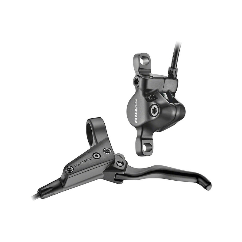 Tektro HD-T280 Disc Brake & Lever (Black) (Front) (Hydraulic) (Post Mount)