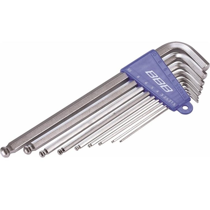 BBB HexSet 9pc L-Shape Hex Key Set