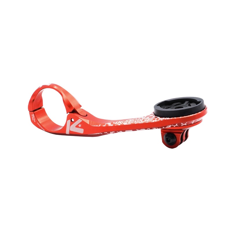 K-Edge Max XL Combo Limited Edition Computer Mount – Garmin/Wahoo Chameleon Red