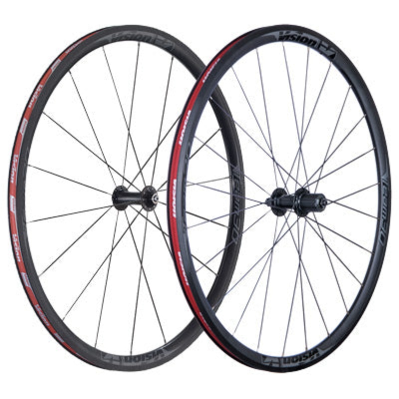 Vision Whlst,Team 30 24/24H,700C,Db/Cl/S,Shim 12Spd Team 30 Clincher Wheelset  Wheels  700C
