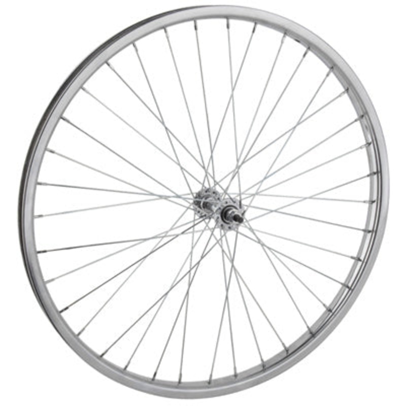 Ft Whl,24X1.75,Cp,Stl,36H 5/16”,Sw,Sil,100Mm 24” Steel Cruiser/Comfort Wheels  Wheels  24”
