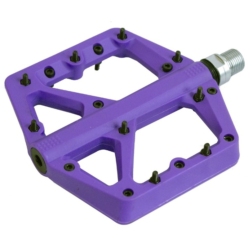 Azur Husky Flat Pedals Purple