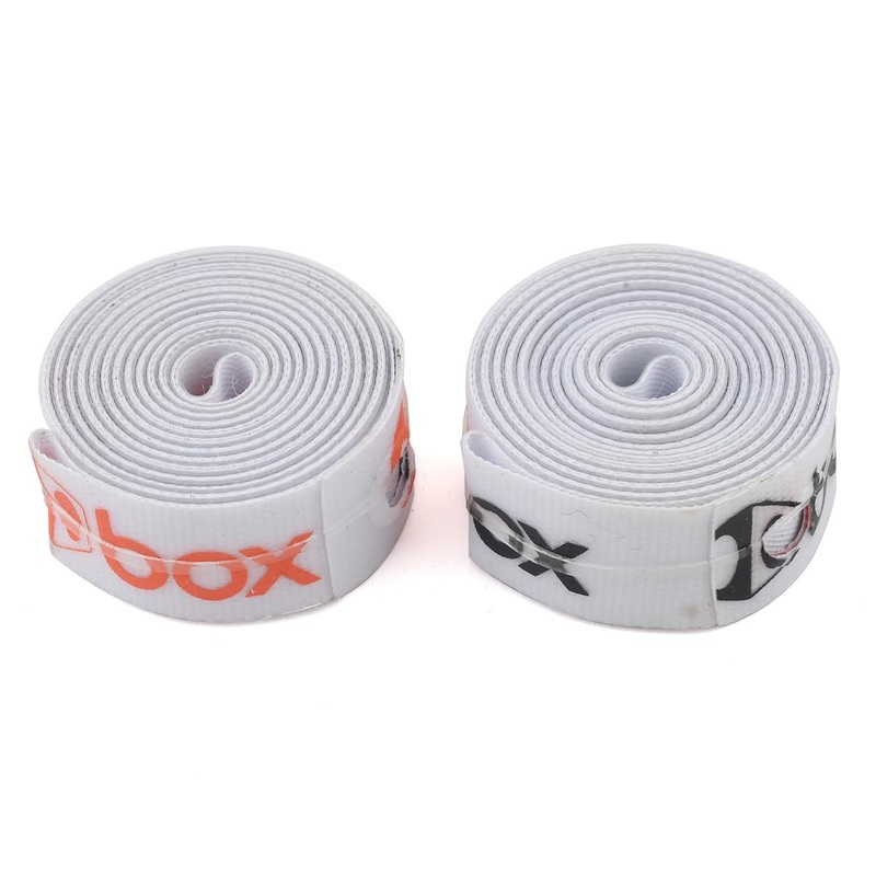 Box Components Radian Rim Straps (White) (20″) (2) (14mm)