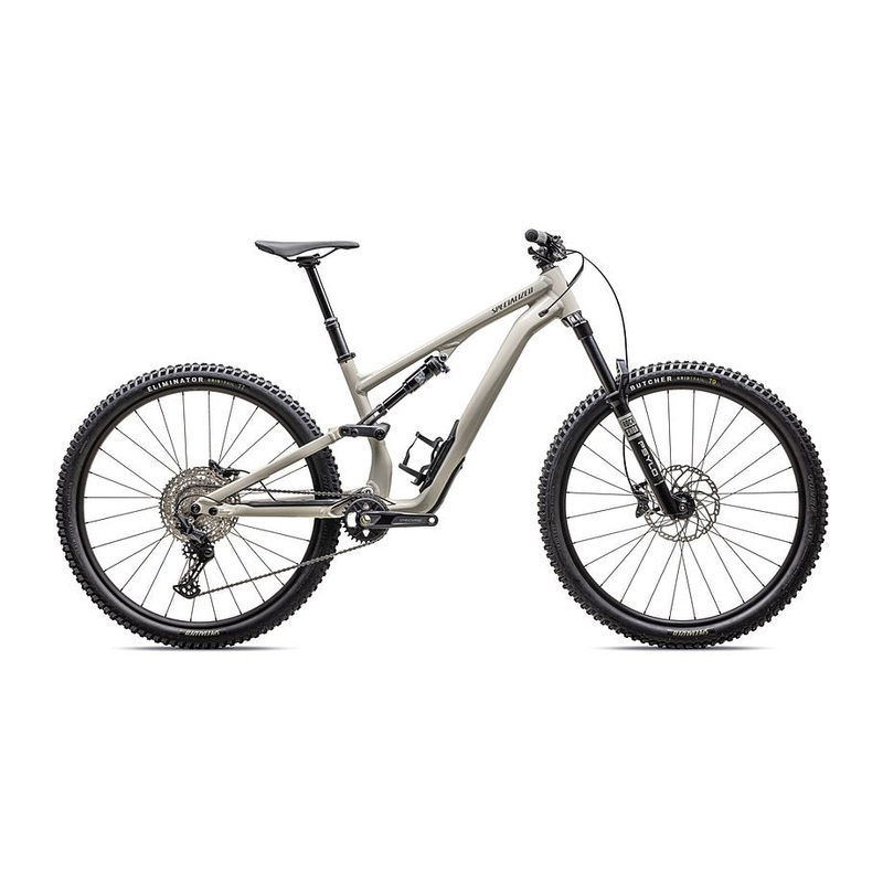 2025 Specialized Stumpjumper 15 alloy bike gloss white mountains / dark moss green s1