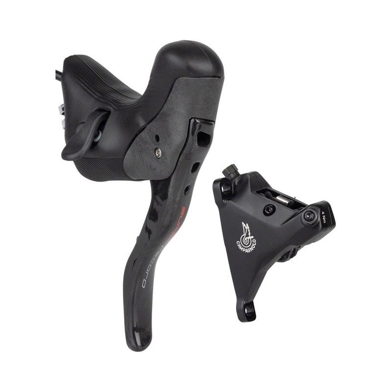Campagnolo Super Record Ergopower EPS Hydraulic Brake/Shift Lever Kit (Black) (160mm Caliper) (Left) (2x) (Flat Mount)