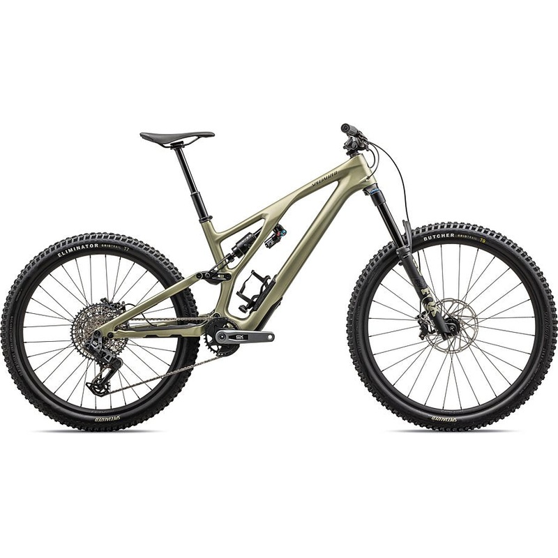 2025 Specialized Stumpjumper evo expert bike satin metallic spruce / dark moss green s4