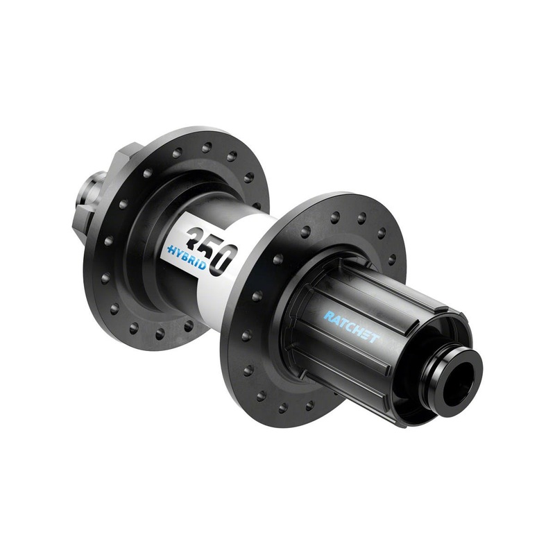 DT Swiss 350 Hybrid Rear Hub (Black) (12 x 148mm) (6-Bolt) (Shimano HG) (32H) (24pt) (J-Bend)