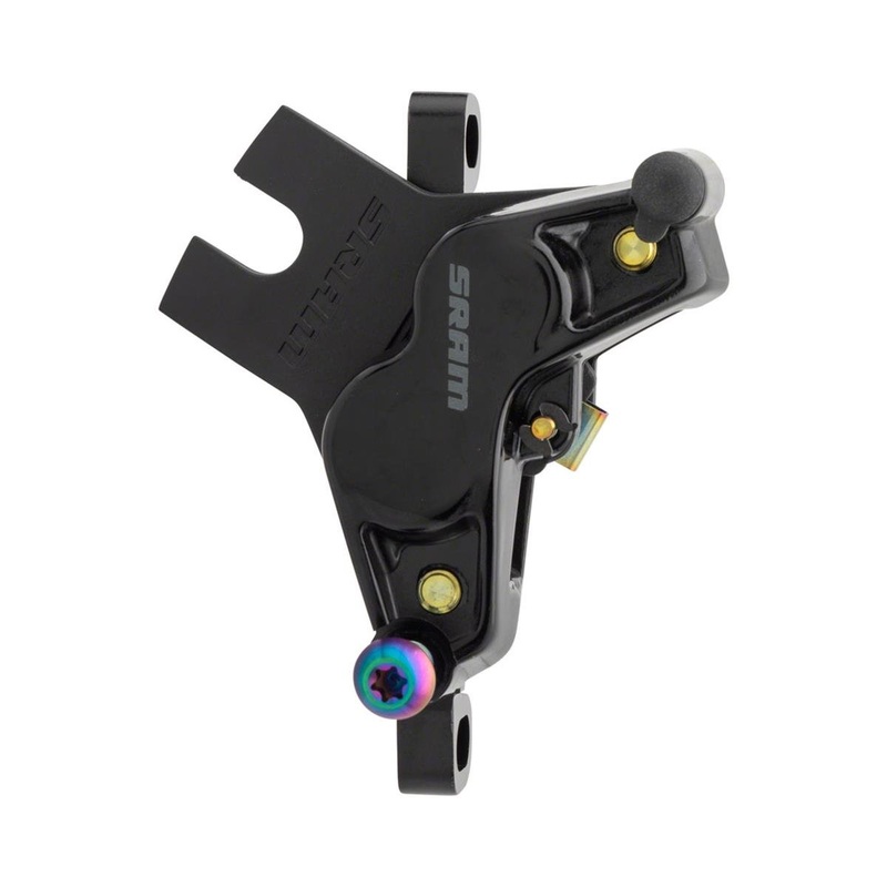 SRAM G2 Ultimate Disc Brake Caliper (Black w/ Rainbow Hardware) (Hydraulic) (Front or Rear) (Post Mount)