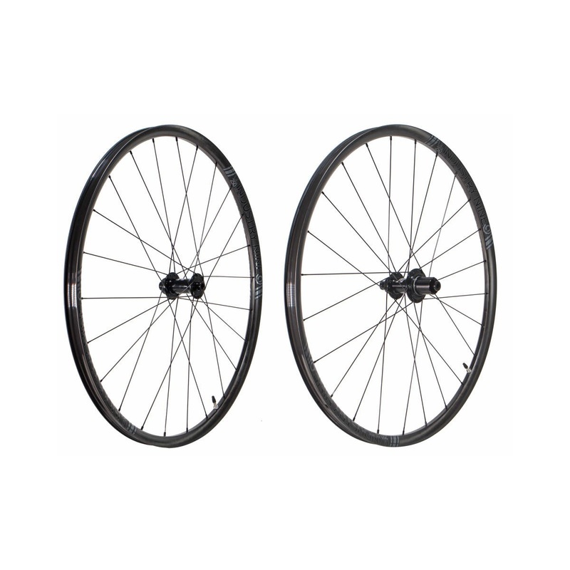 Industry Nine 1/1 Ultralite Carbon Gravel Wheelset (Black) (Shimano HG 11/12) (12 x 100, 12 x 142mm) (700c) (Centerlock) (Tubeless)