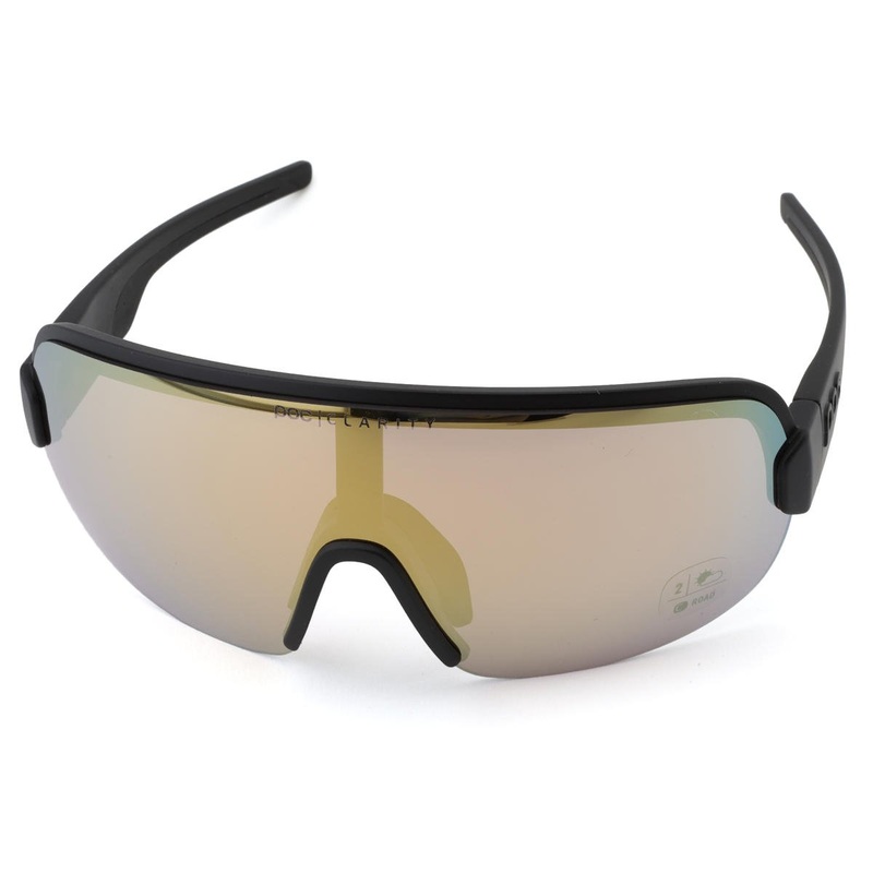 POC Aim Sunglasses (Uranium Black) (Partly Sunny Gold) (Clarity Road)