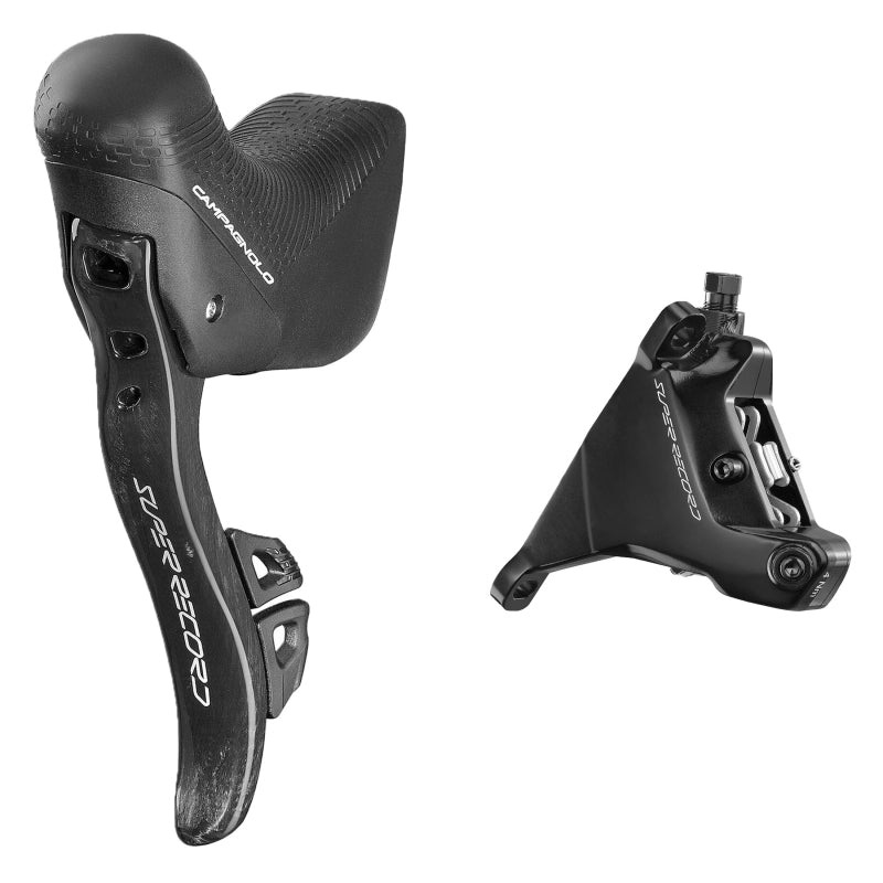 Campagnolo Super Record Ergopower Wireless Control Lever Brake Caliper – Left/Front 12-Speed 160mm Hydraulic Disc Brake Caliper
