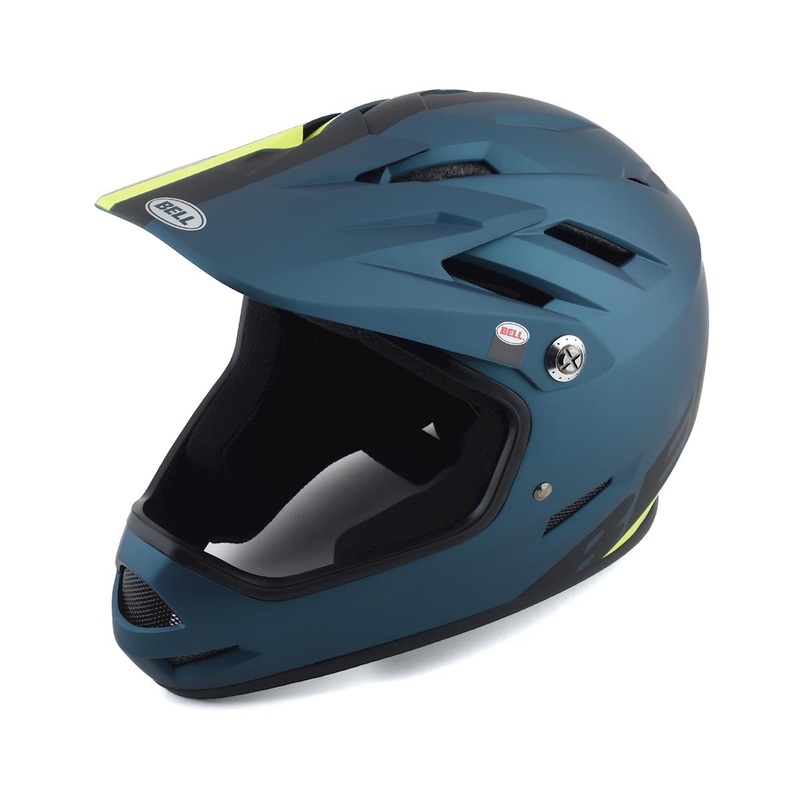 Bell Sanction Helmet (Blue/Hi Viz) (L)