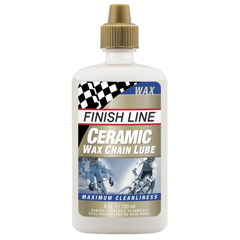 Finish Line Ceramic Wax Bike Chain Lube – 4oz Drip