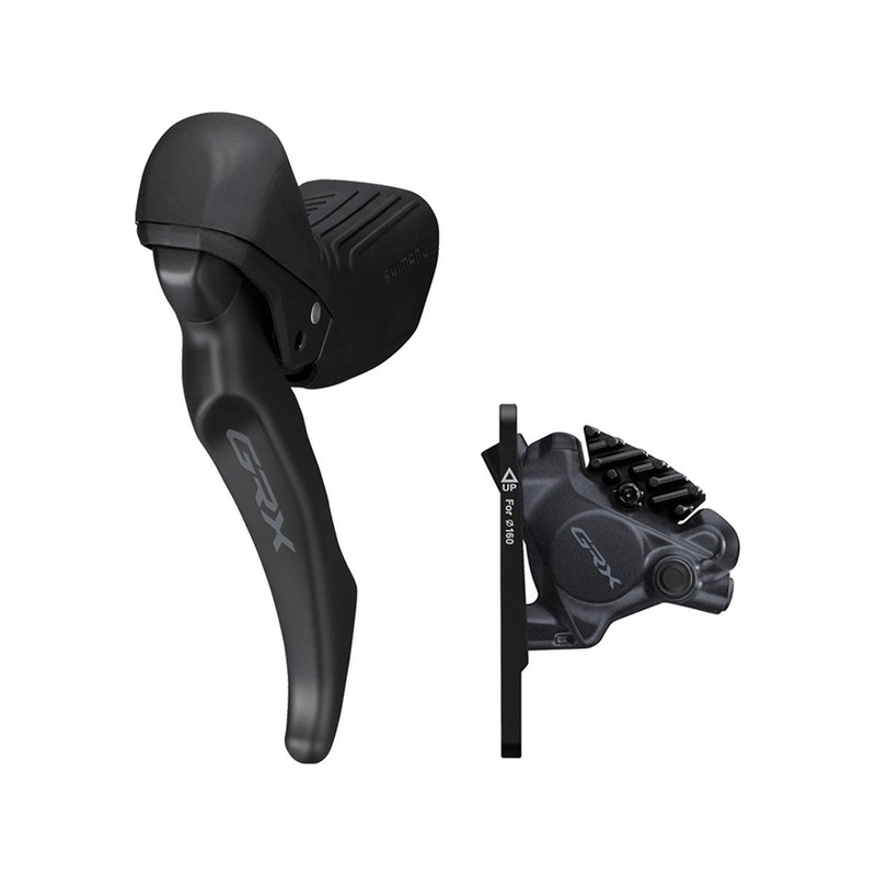 Shimano GRX BL-RX610 Brake/Shift Lever Kit (Black) (Flat Mount) (Left) (Brake Only) (BR-RX410 Caliper Included)