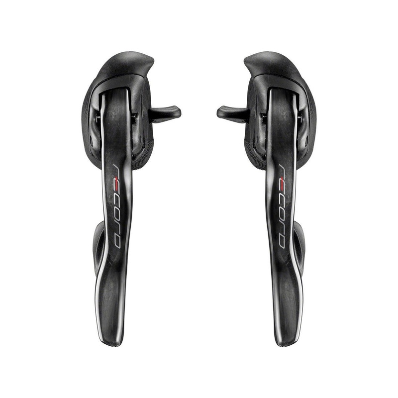 Campagnolo Record Ergopower Brake/Shift Levers (Carbon) (Pair) (2 x 12 Speed)