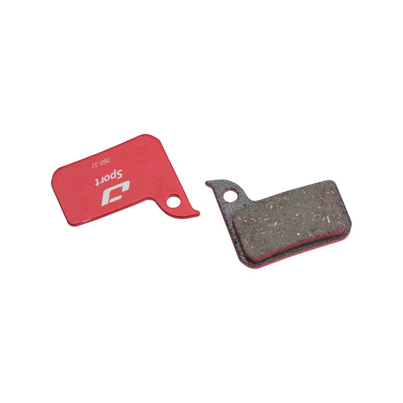 Jagwire Mountain Sport Semi-Metallic Disc Brake Pad Bulk Box (For SRAM) (Red, Level, Force, Rival, S900, S700) (Box/25 Pairs)