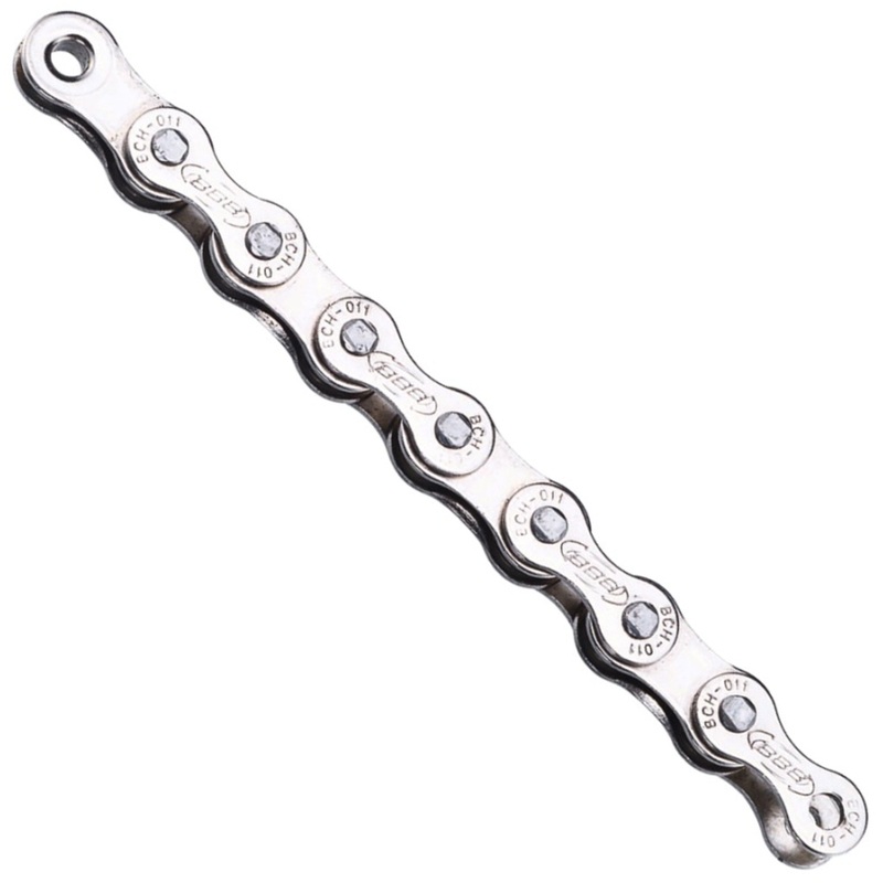 BBB Singleline Single Speed Chain 1/2 x 1/8″ 114 Links Nickel